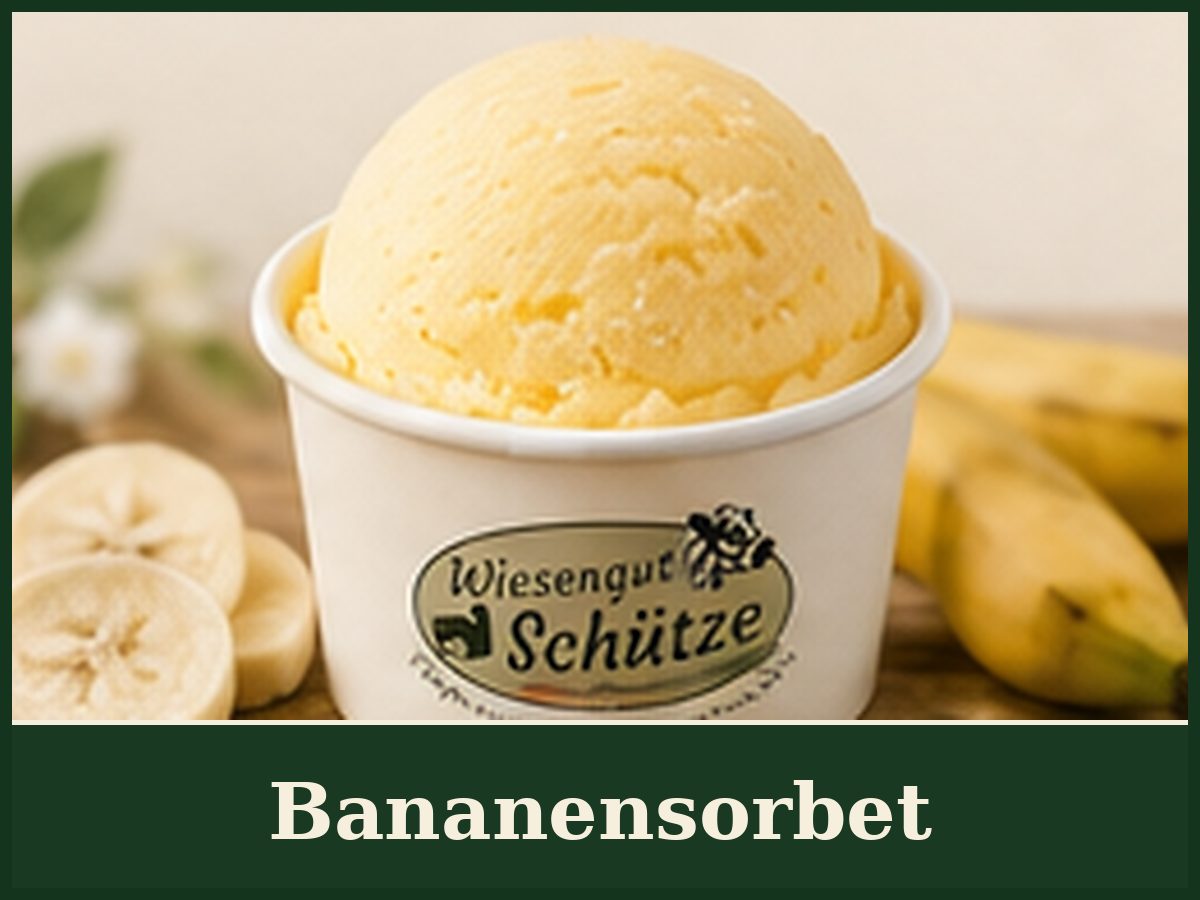 Bananensorbet