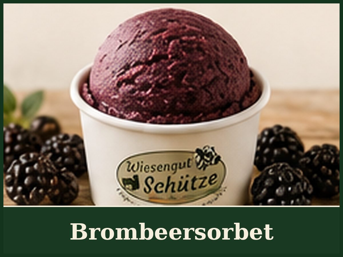 Brombeersorbet