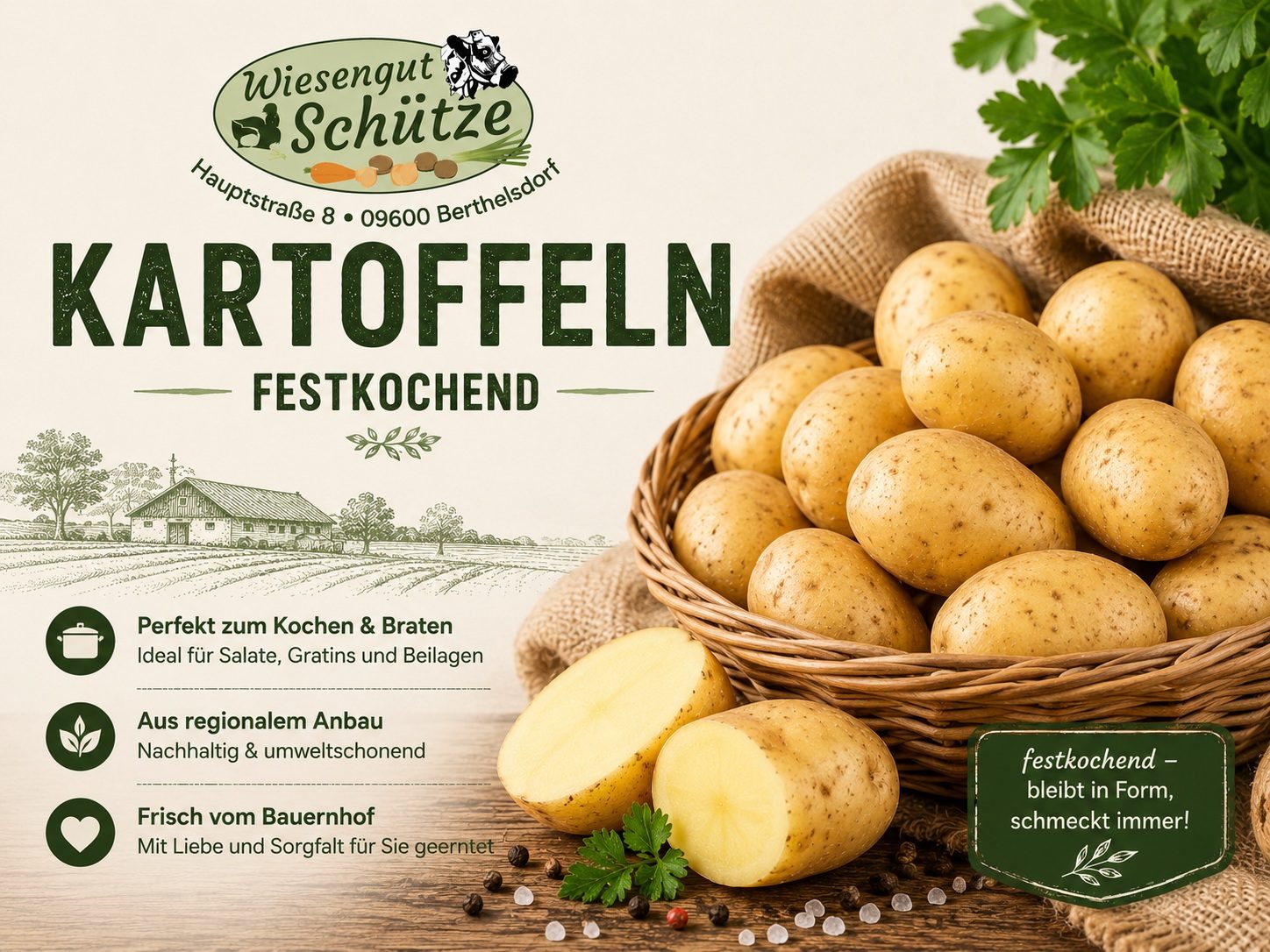 Kartoffeln Festkochend