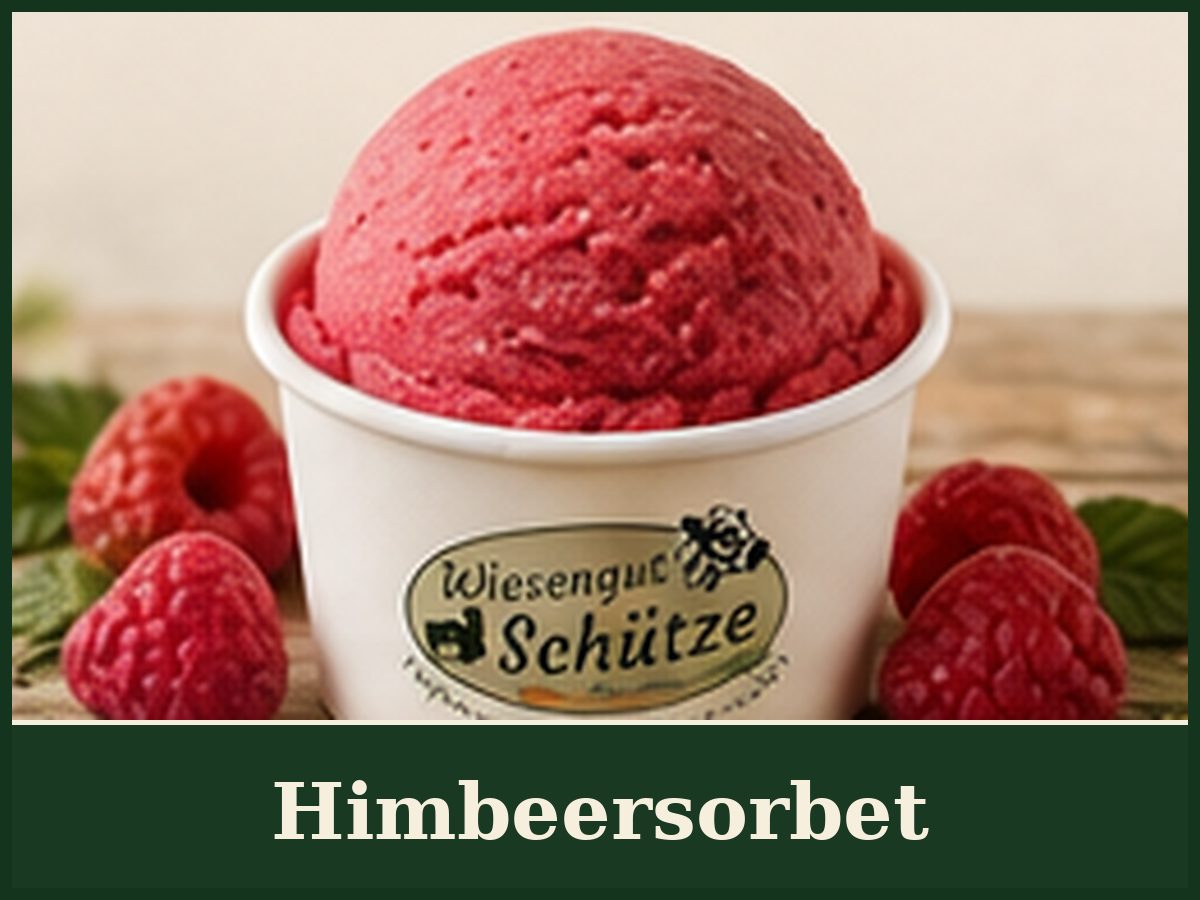 Himbeersorbet