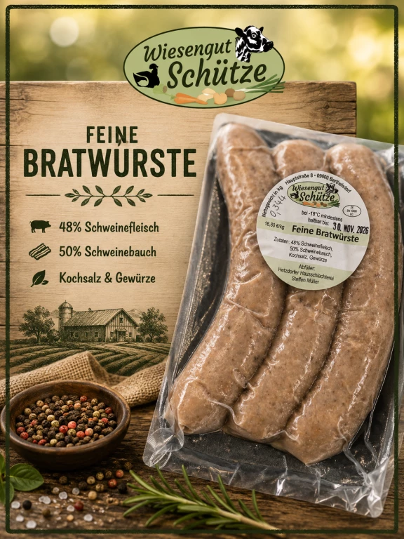 Feine Bratwurst