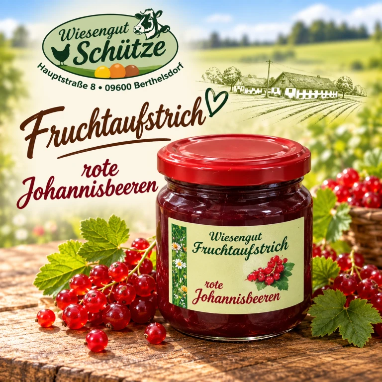 Rote Johannisbeere-Fruchtaufstrich