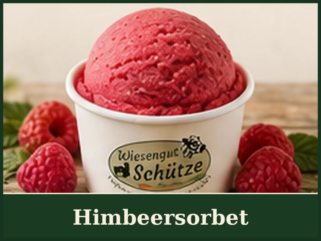Himbeersorbet