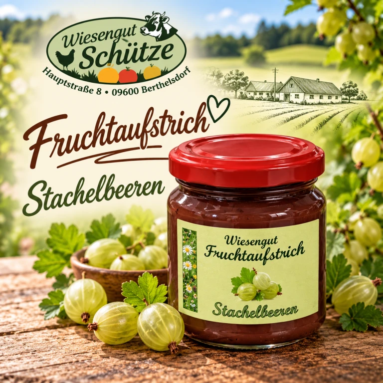 Stachelbeere-Fruchtaufstrich