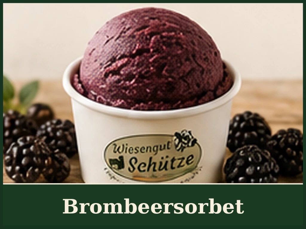 Brombeersorbet