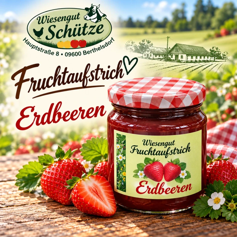 Erdbeer-Fruchtaufstrich